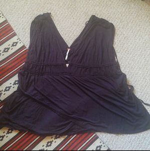 Free People Black Mini Dress Size Small‎